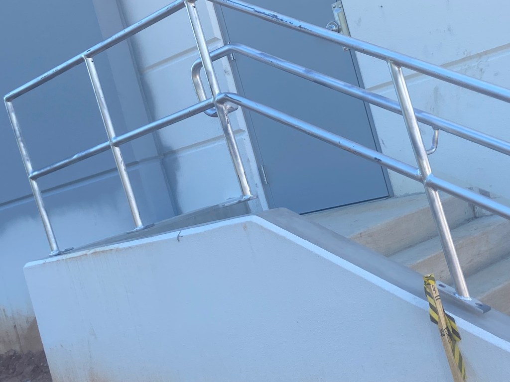 Modification of a handrail